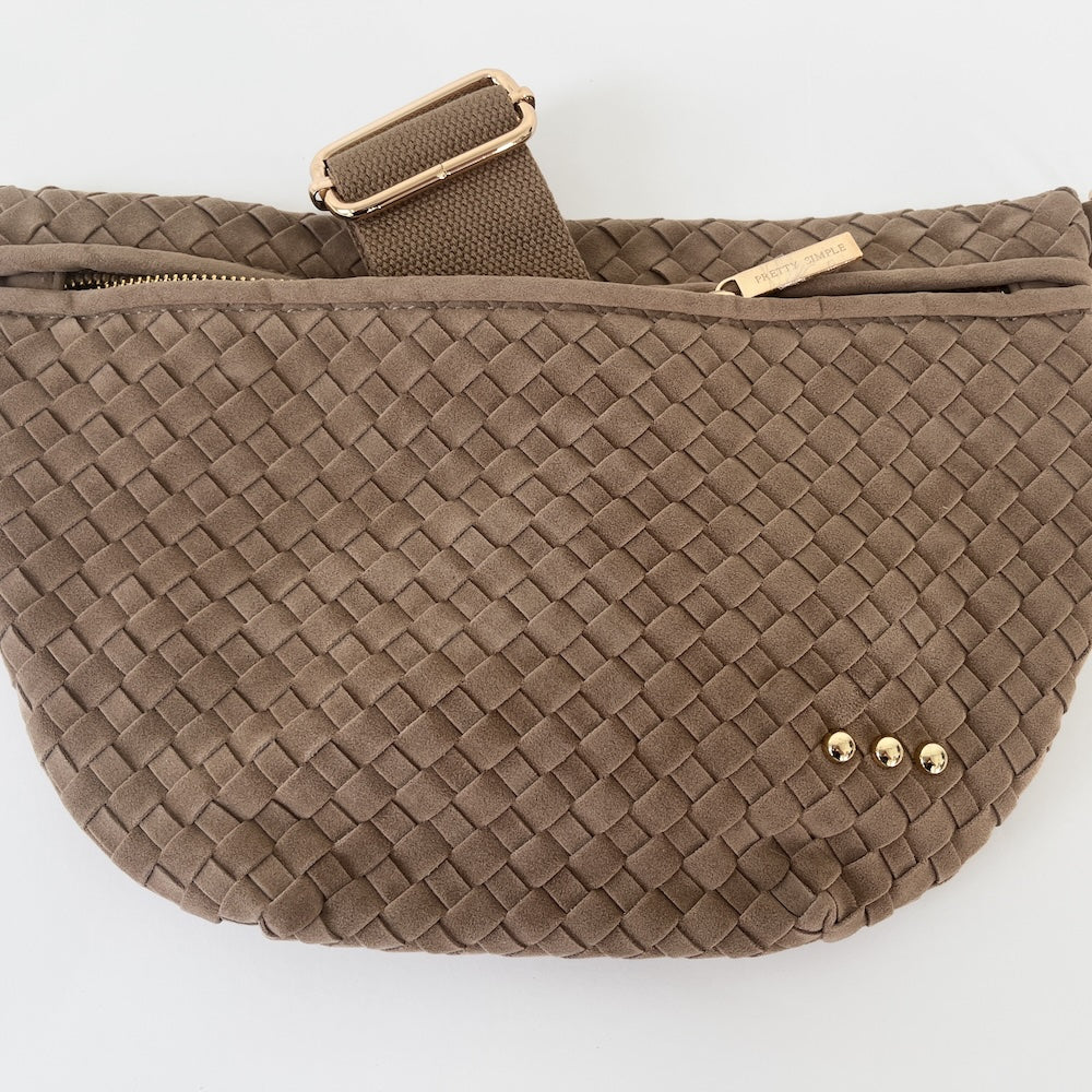 Suede Westlyn Bum Bag by Pretty Simple - Image 6