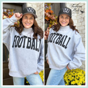 Bucketlist Reversible Game Day Mockneck Sweatshirt